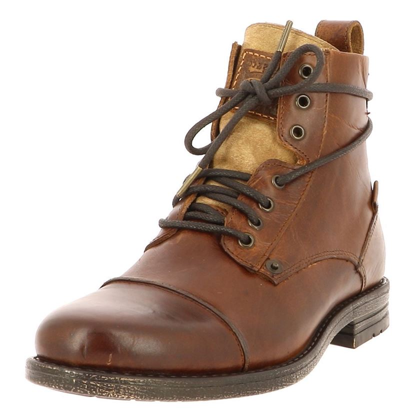 Levi s homme emerson lace up marron1462602_2 sur voshoes.com