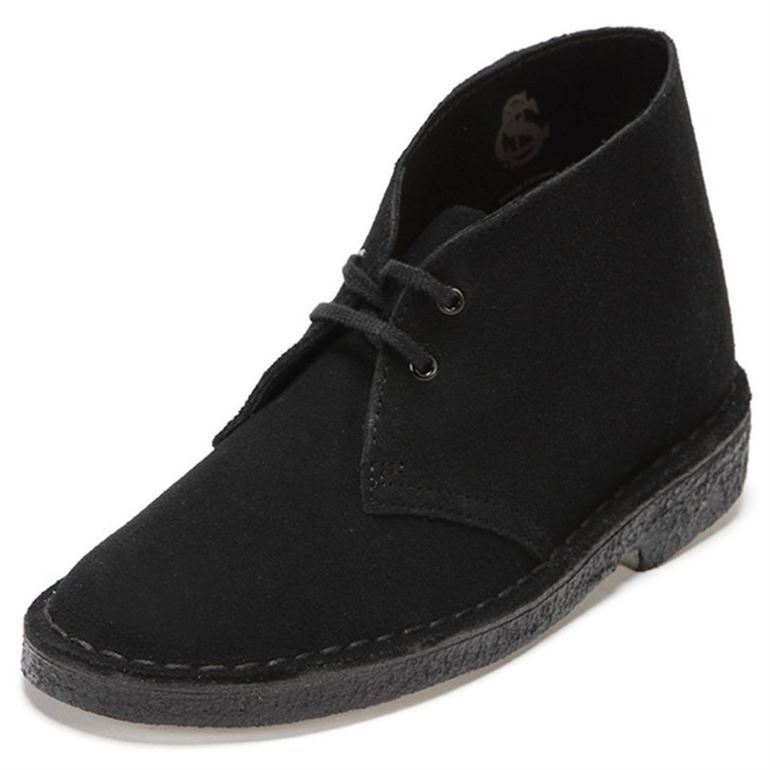 Clarks femme desert boot noir1464304_2 sur voshoes.com