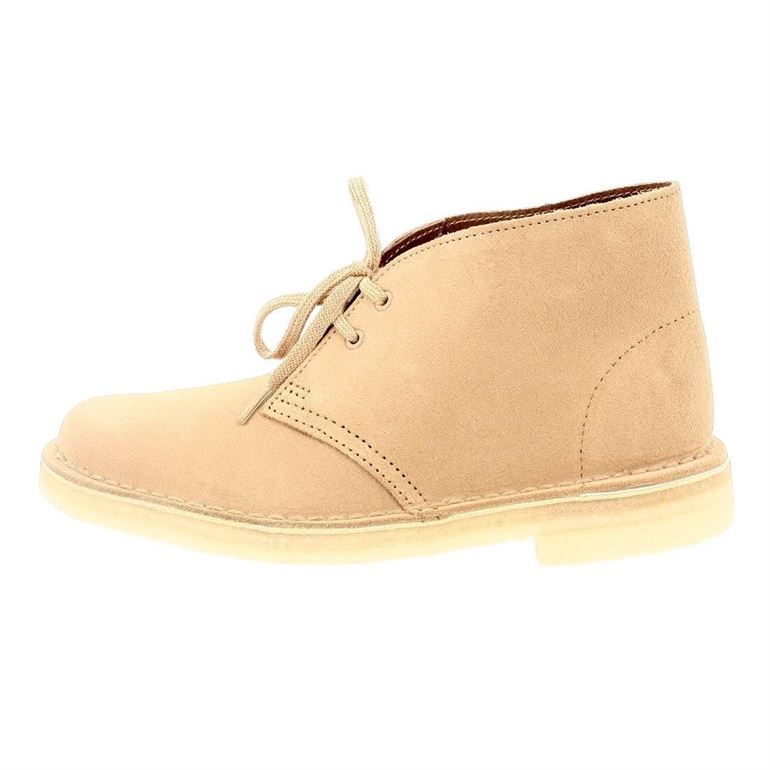 femme Clarks femme desert boot beige