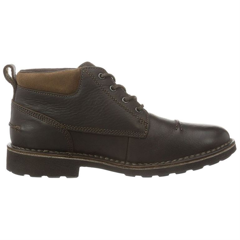 homme Clarks homme lawes top marron