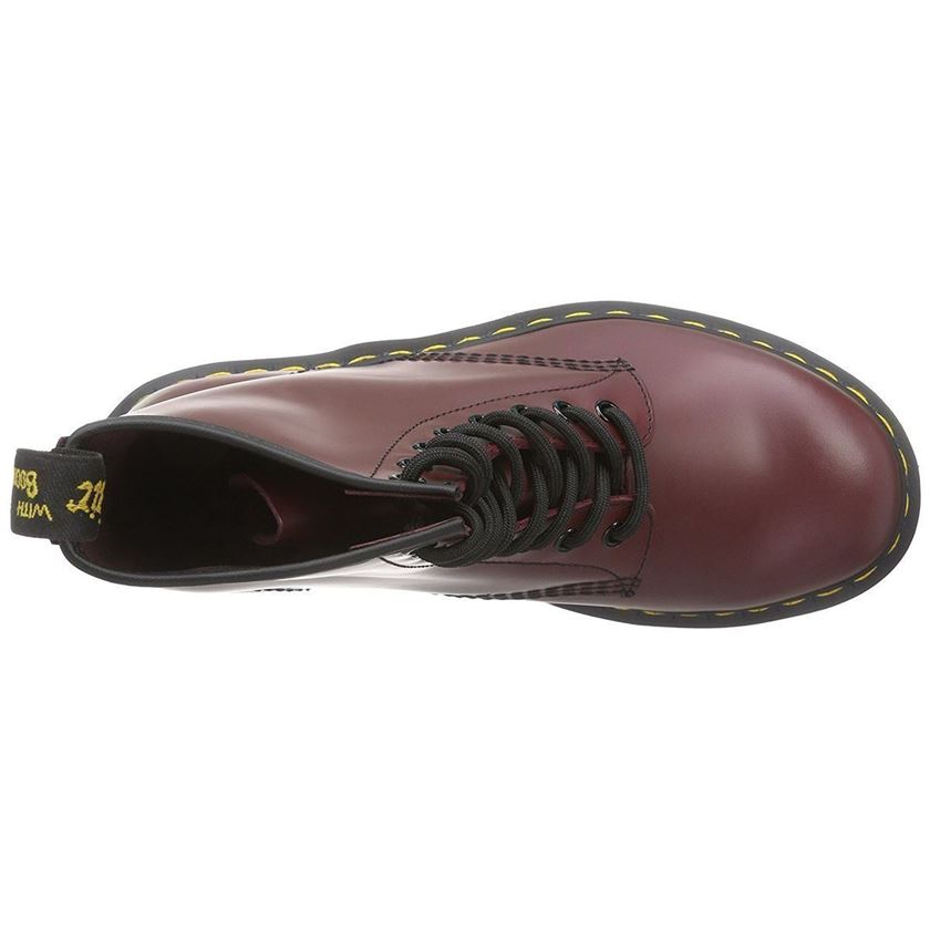 Dr.martens femme 1460 rouge1464802_5 sur voshoes.com