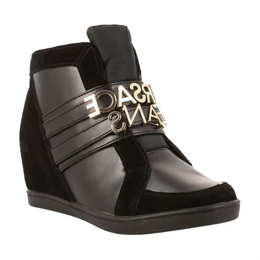 Versace jeans femme linea sneaker dis a3 noir1486701_2 sur voshoes.com