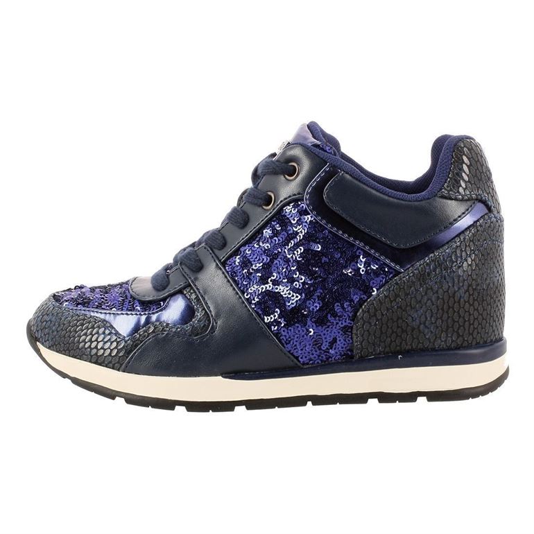 Guess femme laceyy paillettes gris1487001_3 sur voshoes.com