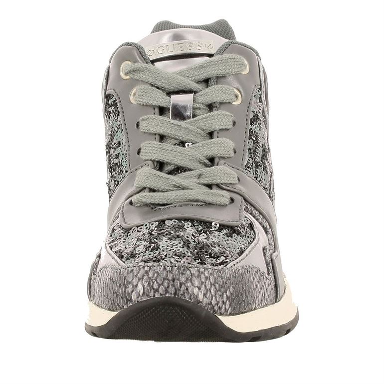 Guess femme laceyy paillettes gris1487002_4 sur voshoes.com