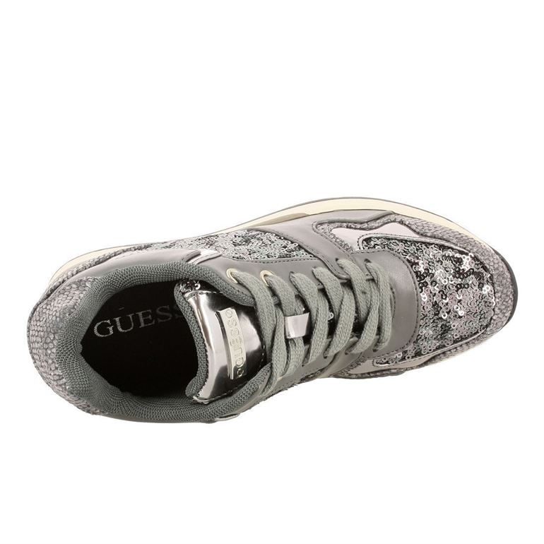 Guess femme laceyy paillettes gris1487002_6 sur voshoes.com