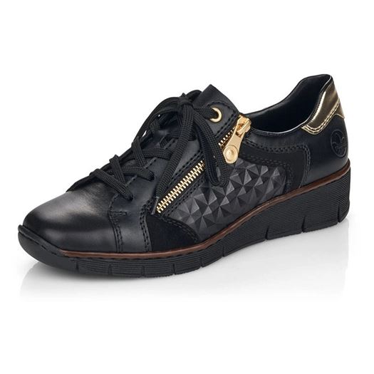 Rieker femme liu noir1502702_2 sur voshoes.com