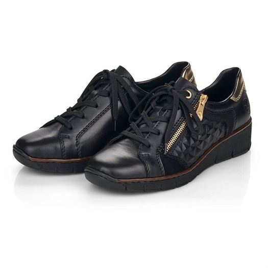 Rieker femme liu noir1502702_4 sur voshoes.com