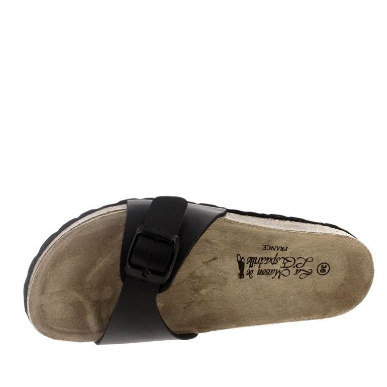 Maison de l espadrille femme 3506 noir1506504_5 sur voshoes.com