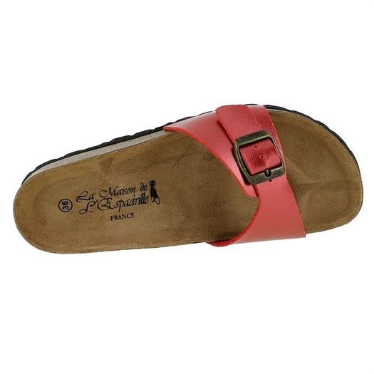 Maison de l espadrille femme 3506 rouge1506506_5 sur voshoes.com