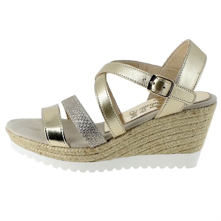 femme Maison de l espadrille femme 290 or