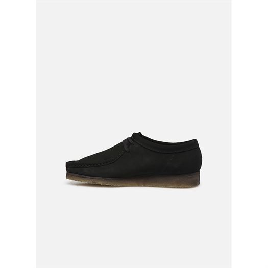 femme Clarks femme wallabee noir