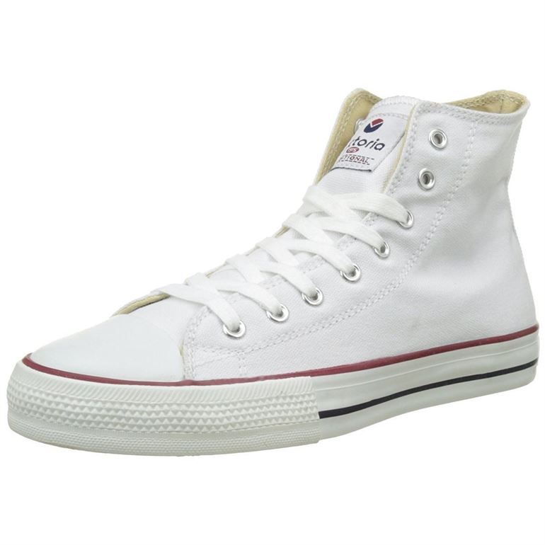 Victoria femme baskets montantes blanc1521701_2 sur voshoes.com