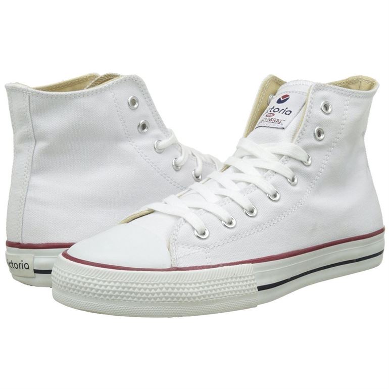 Victoria femme baskets montantes blanc1521701_3 sur voshoes.com