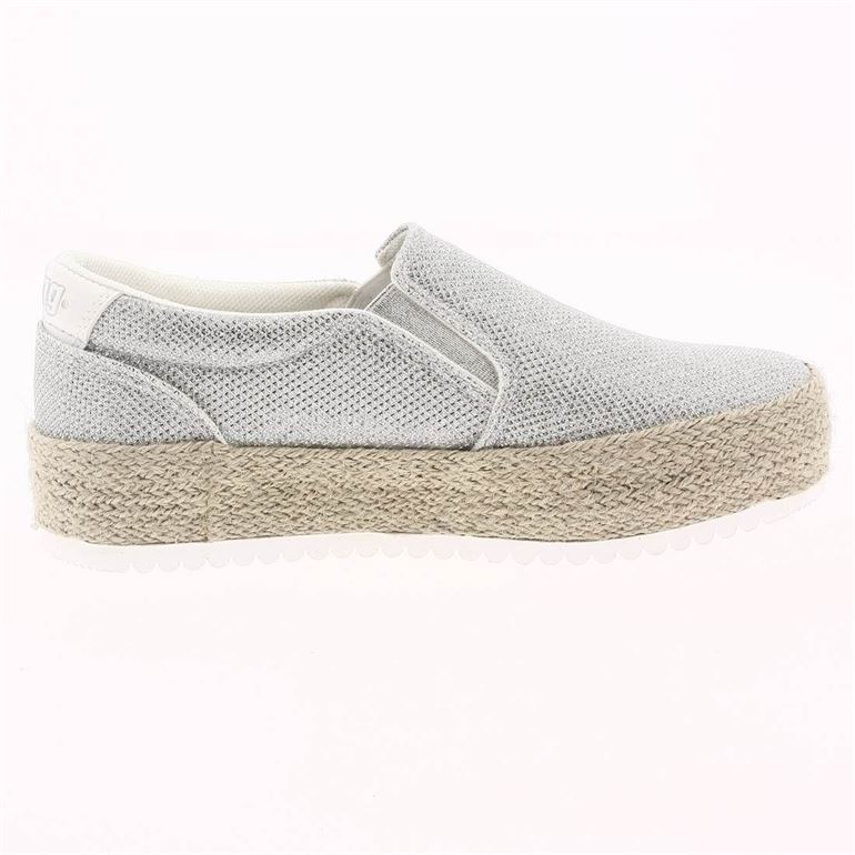 femme Mtng femme slip on argent