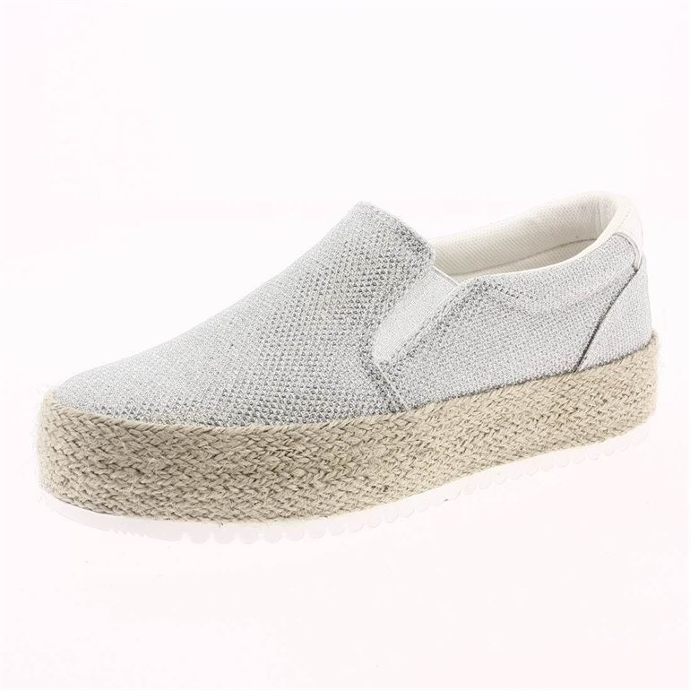 Mtng femme slip on argent1522002_2 sur voshoes.com