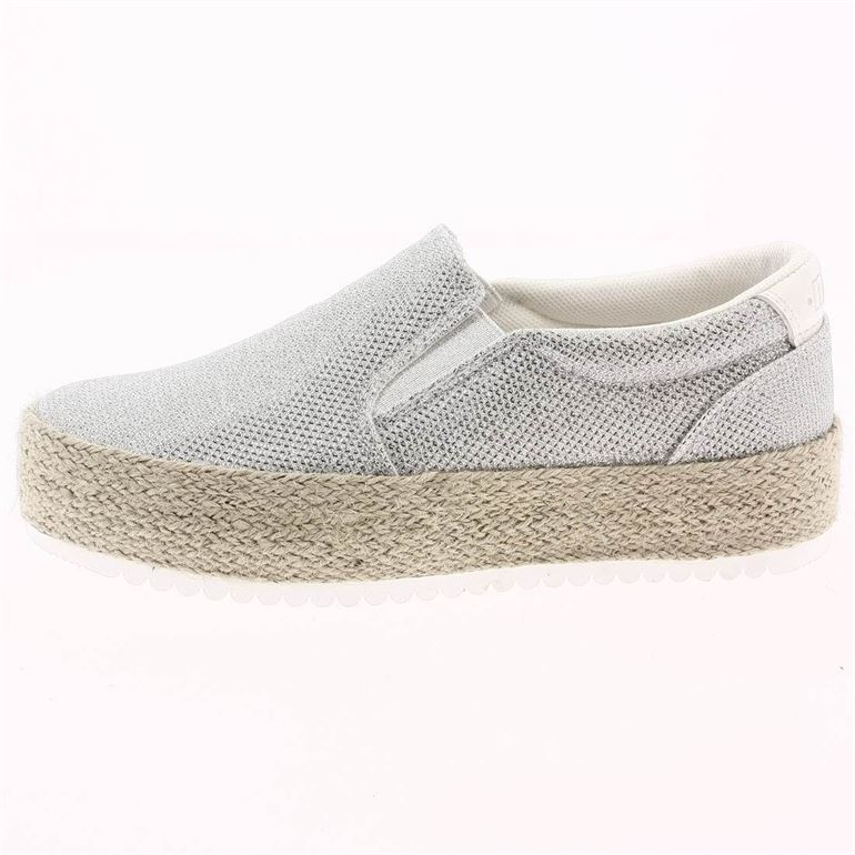 Mtng femme slip on argent1522002_3 sur voshoes.com