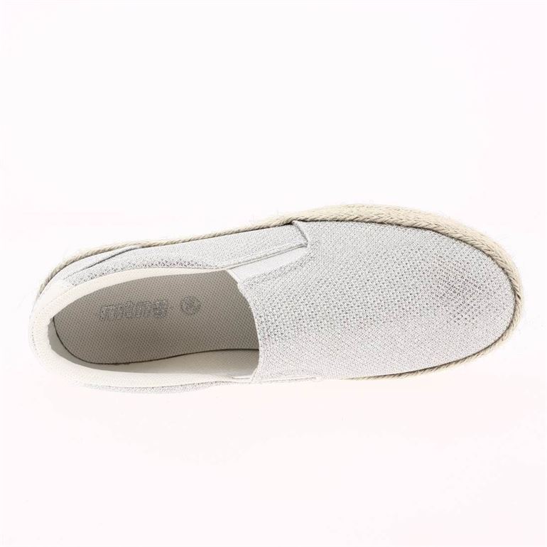 Mtng femme slip on argent1522002_5 sur voshoes.com