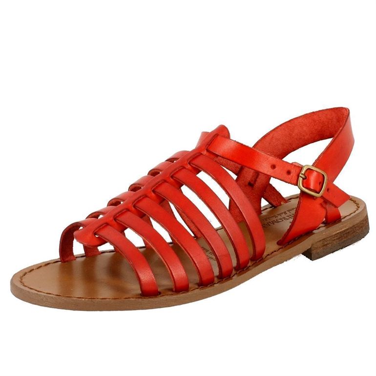 Antichi romani femme 301 rouge1524002_2 sur voshoes.com