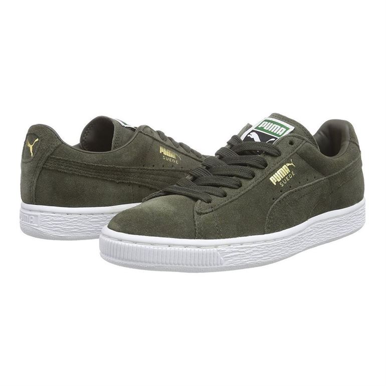 Puma suede hot sale homme vert