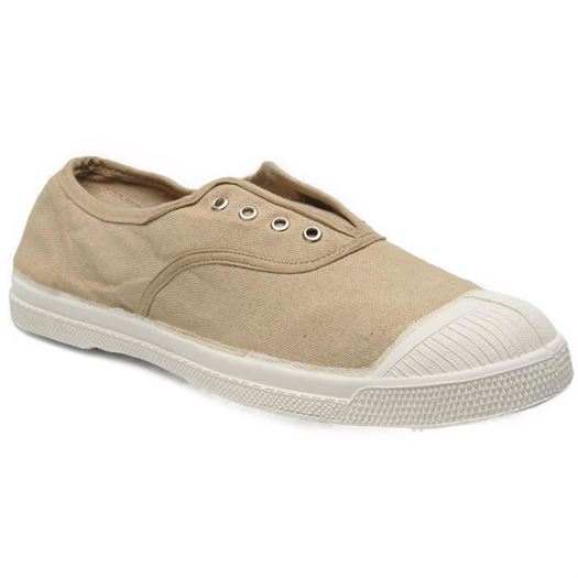 Bensimon femme tennis elly beige1530803_2 sur voshoes.com