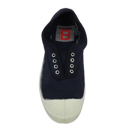 Bensimon femme tennis elly bleu1530804_4 sur voshoes.com