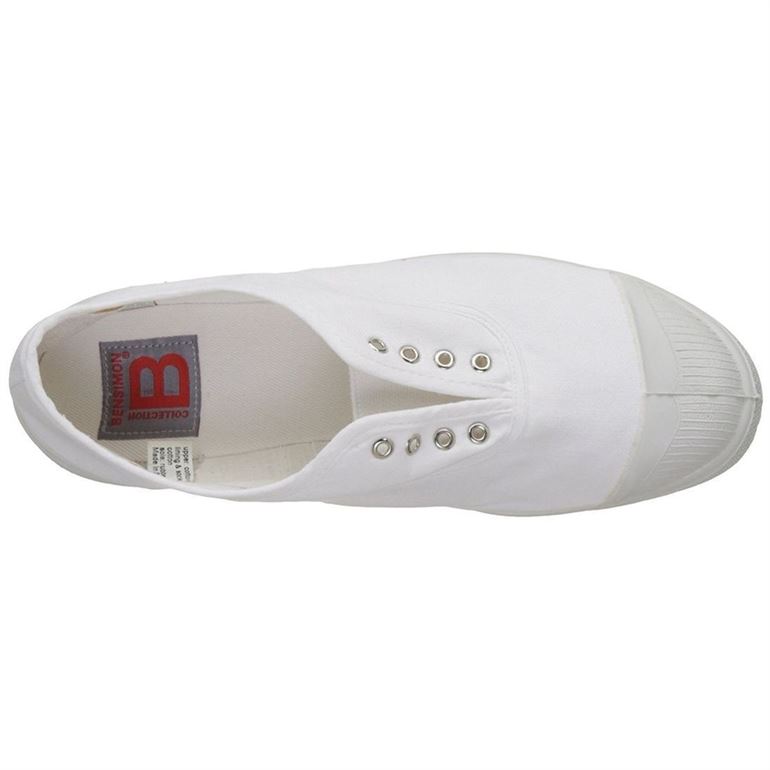 Bensimon femme tennis elly blanc1530806_5 sur voshoes.com