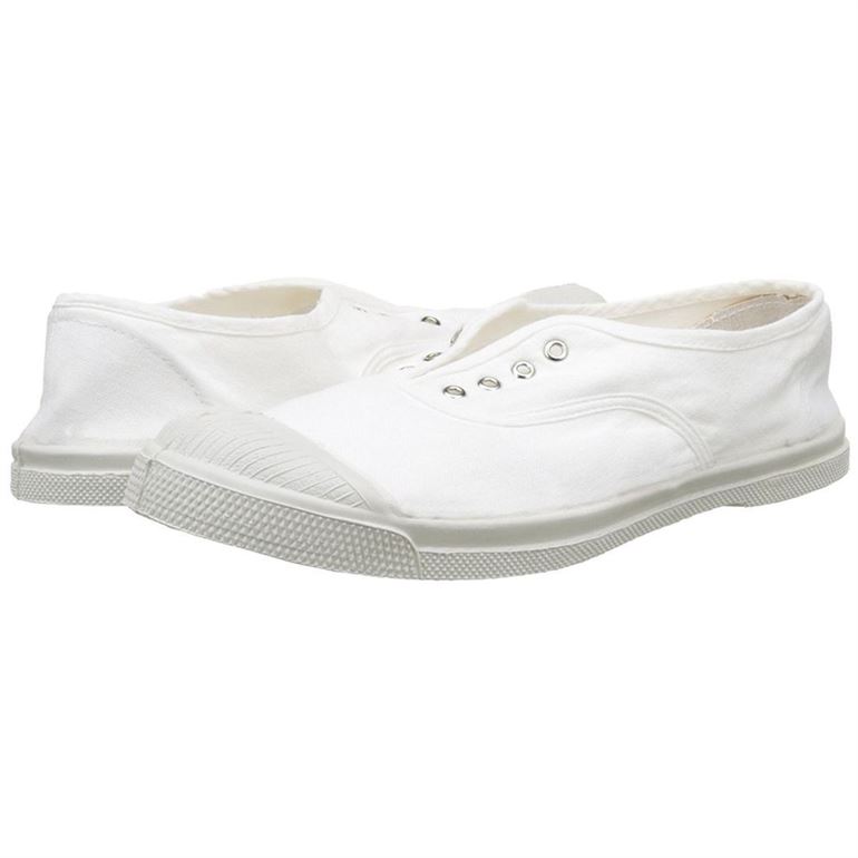 Bensimon femme tennis elly blanc1530806_6 sur voshoes.com