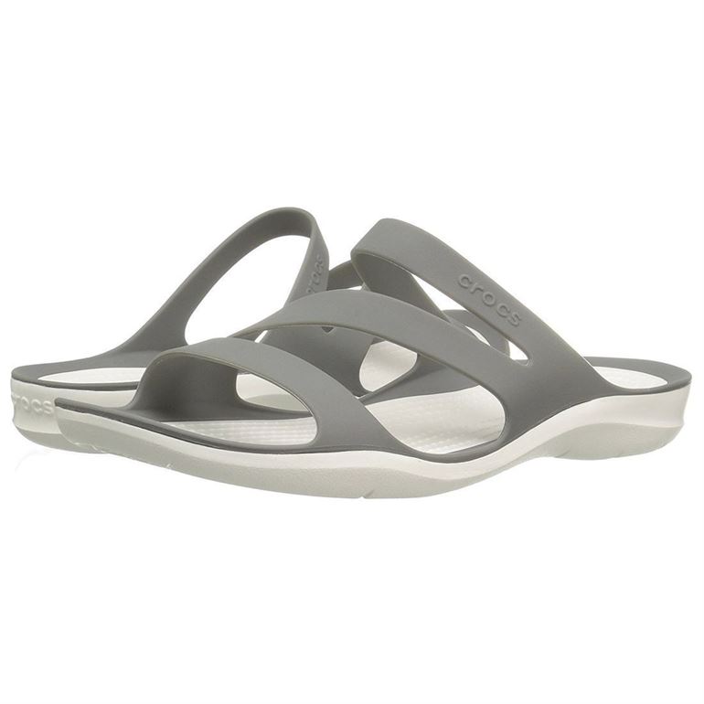 Crocs femme swiftwater gris1534605_4 sur voshoes.com