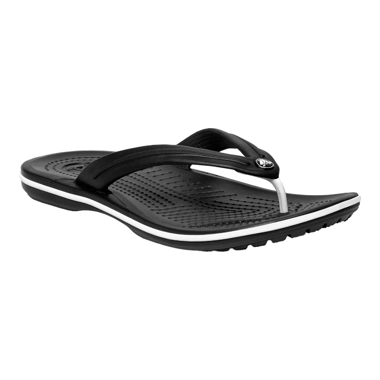 Crocs femme crocband flip noir1534701_2 sur voshoes.com