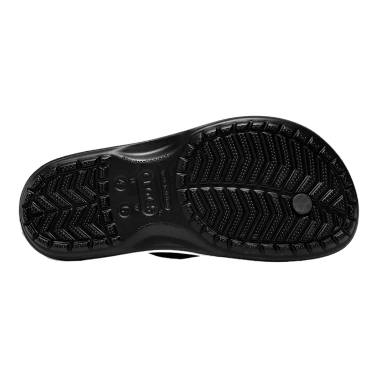 Crocs femme crocband flip noir1534701_6 sur voshoes.com