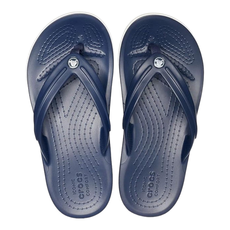 Crocs femme crocband flip bleu1534704_4 sur voshoes.com