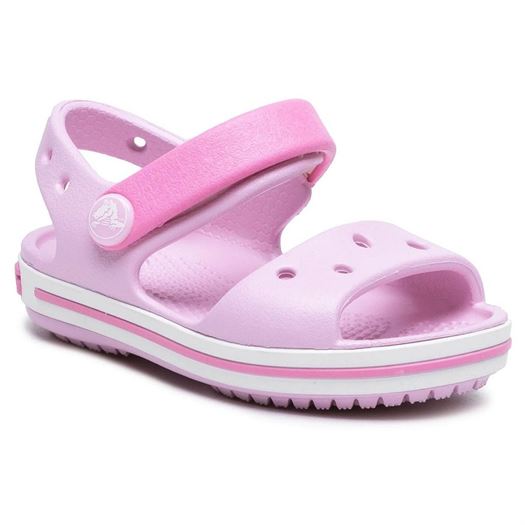 Crocs fille crocband sandal kids rose1534904_2 sur voshoes.com