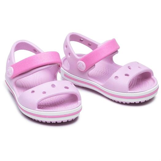 Crocs fille crocband sandal kids rose1534904_3 sur voshoes.com