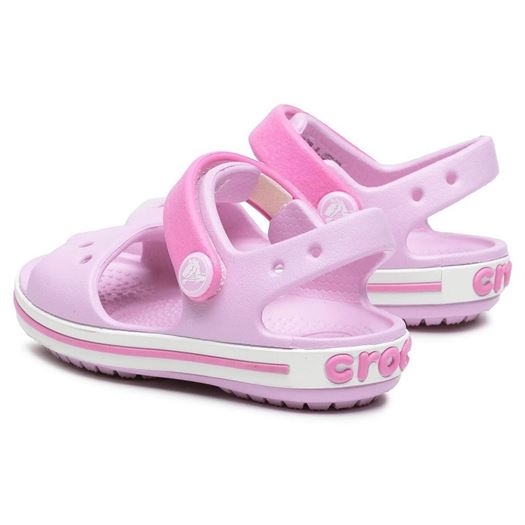 Crocs fille crocband sandal kids rose1534904_4 sur voshoes.com