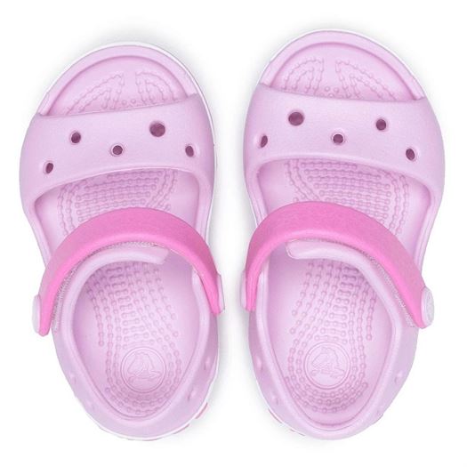 Crocs fille crocband sandal kids rose1534904_5 sur voshoes.com