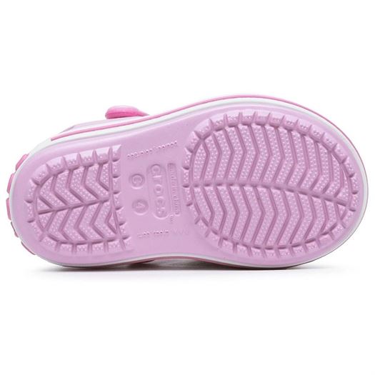 Crocs fille crocband sandal kids rose1534904_6 sur voshoes.com