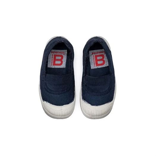 Bensimon fille tennis elastique bleu1539706_3 sur voshoes.com