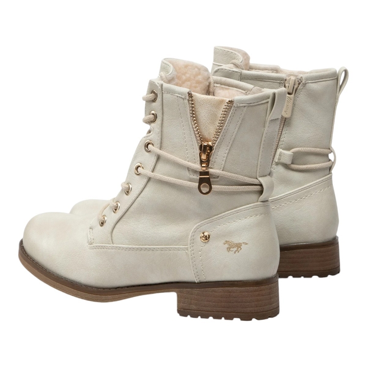 Mustang femme 1139630 blanc1544605_3 sur voshoes.com