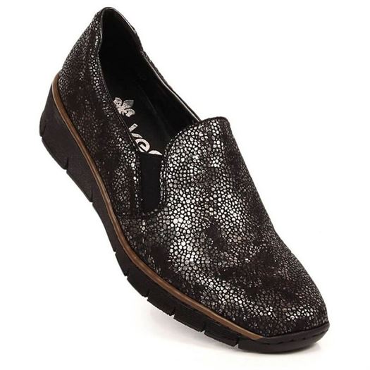 Rieker femme 53766 noir1551904_2 sur voshoes.com