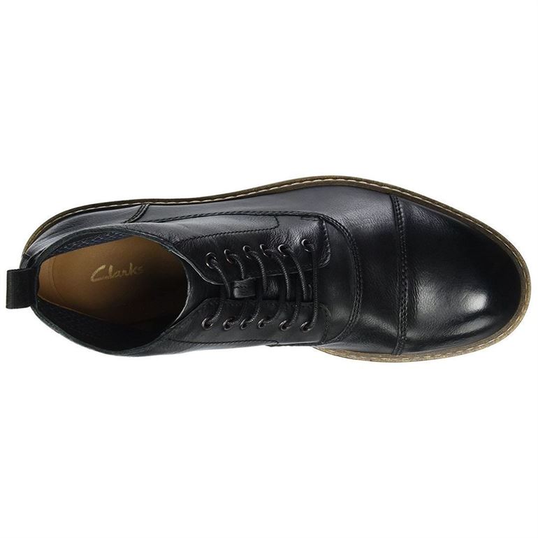 Clarks homme blackford cap noir1556501_4 sur voshoes.com