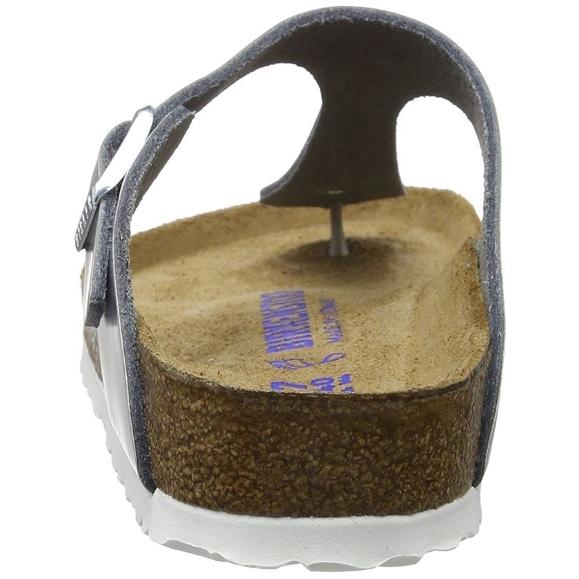 Birkenstock femme gizeh argent1558102_4 sur voshoes.com