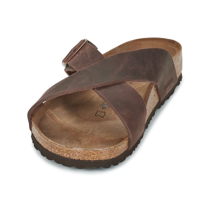 Birkenstock homme tunis marron1558401_4 sur voshoes.com