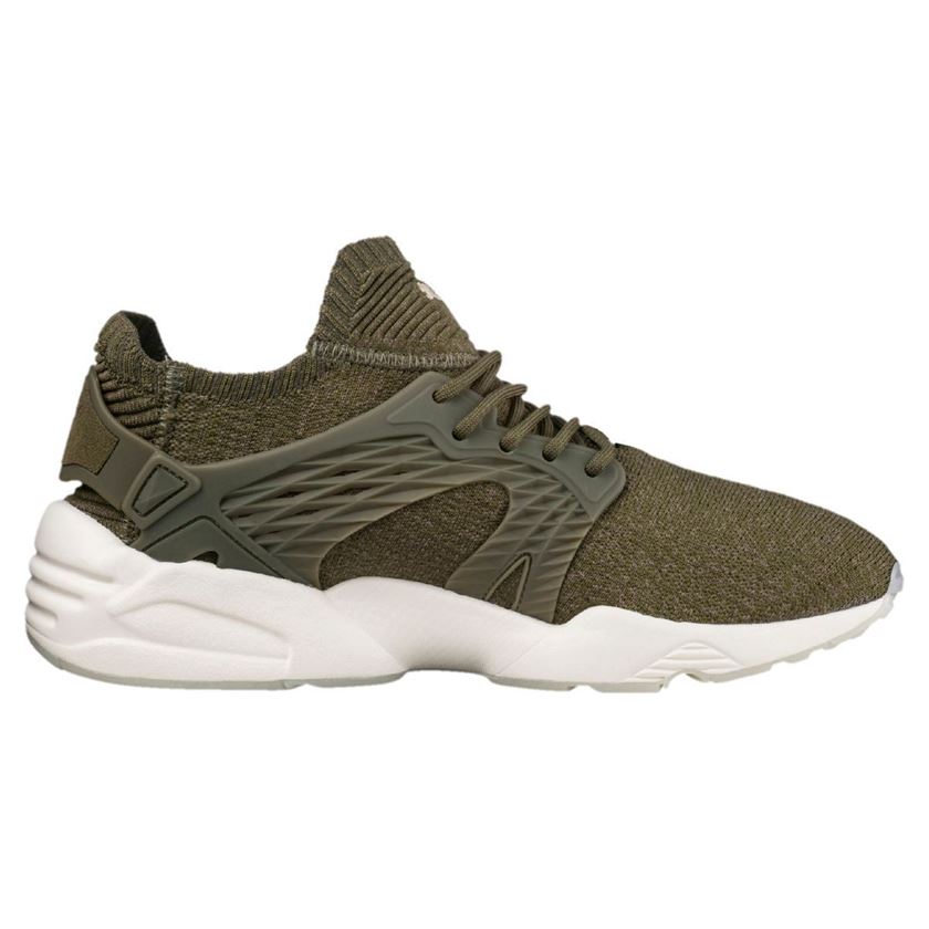 homme Puma homme blaze cage evoknit vert