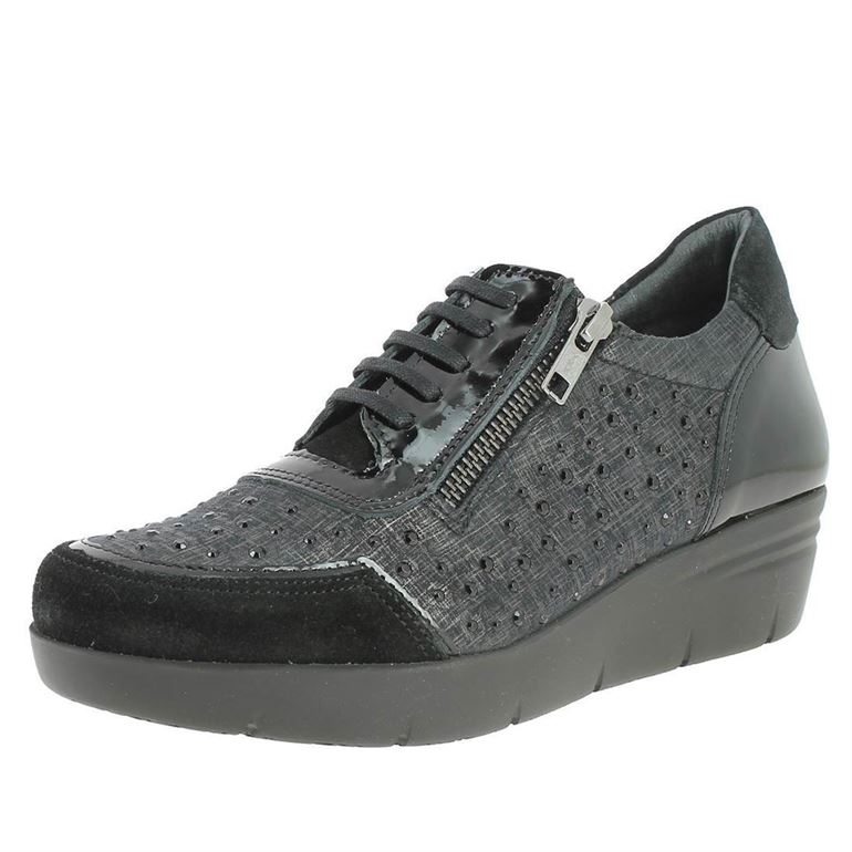 Fluchos femme calf noir1562101_2 sur voshoes.com