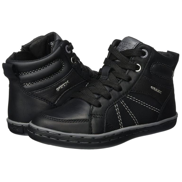 Geox garcon jr garcia boy noir1568101_6 sur voshoes.com