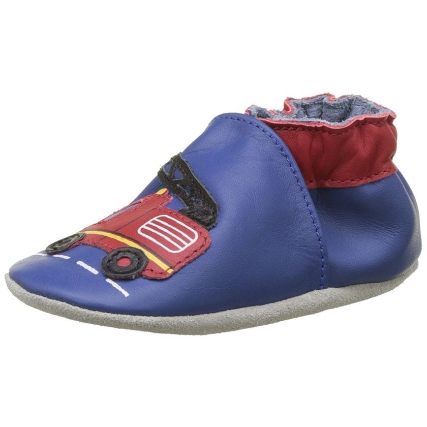 Robeez garcon firetruck bleu1580101_2 sur voshoes.com