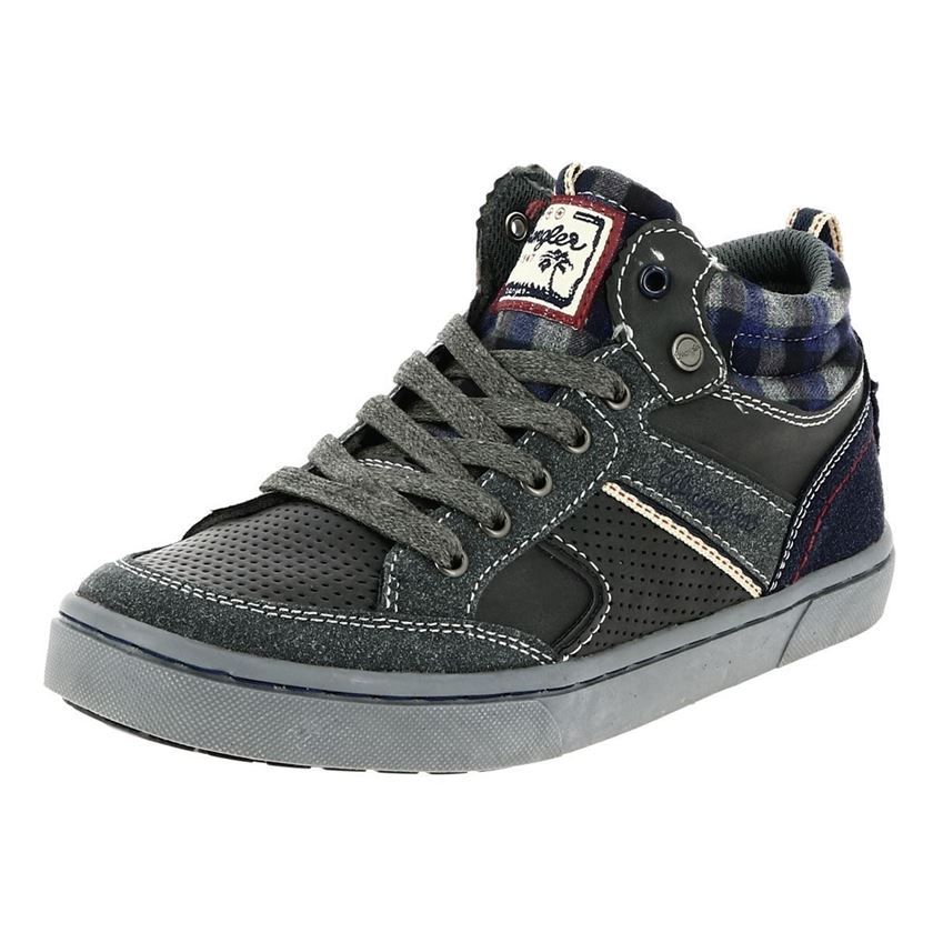 Wrangler garcon conifer mid gris1584401_2 sur voshoes.com