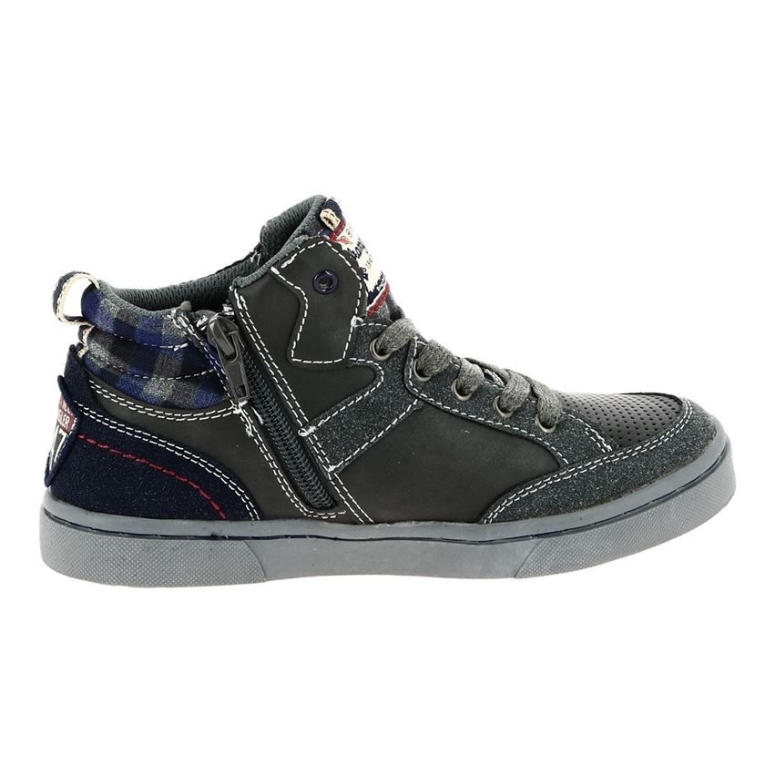 Wrangler garcon conifer mid gris1584401_5 sur voshoes.com