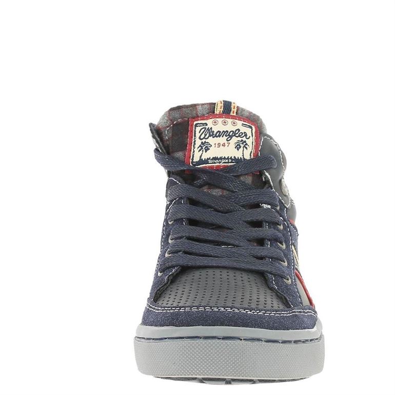 Wrangler garcon conifer mid bleu1584402_6 sur voshoes.com