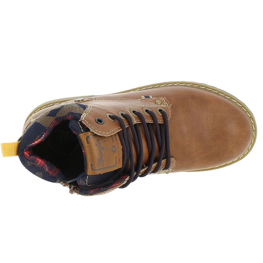 Wrangler garcon yuma cognac1585301_5 sur voshoes.com